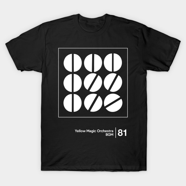 YMO / Minimalist Style Graphic Design T-Shirt by saudade